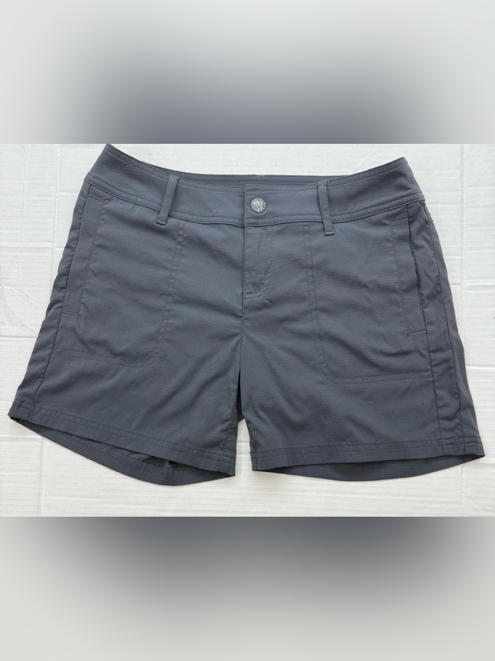 PrAna Revenna womens short sterling gray sz(4)